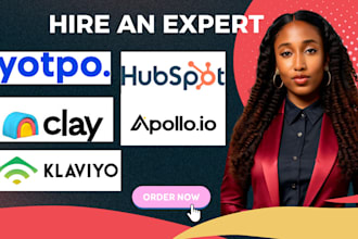 setup clay, clay com, hubspot crm, klaviyo, hubspot automation, yotpo sms