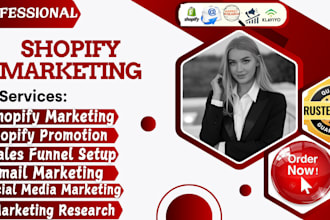 shopify marketing, shopify store promotion, shopify sales shopify conversion cro