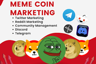 market telegram meme coin, token , pump fun, moonshot, cto, crypto website