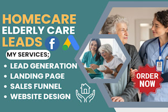 generate home care leads home care website elderly care healthcare website