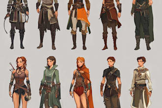 make pixel art for your anime character, original character