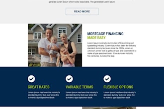 create real estate website property website agent website investor website