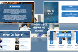 do branded medical presentation, scientific presentation, research presentation
