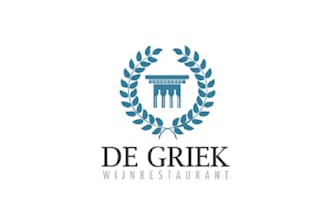 make shining commercial wine restaurant logo