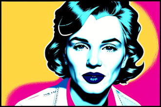 make andy warhol pop art from your photo
