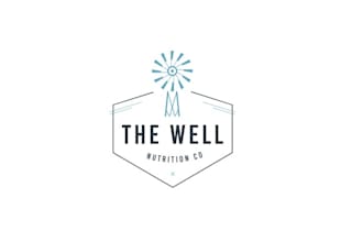 design hip healthy fast food logo