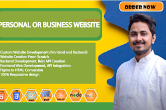develop and install your personal or business website