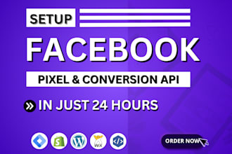 setup, fix meta pixel facebook conversion API, ga4 ecommerce tracking with GTM