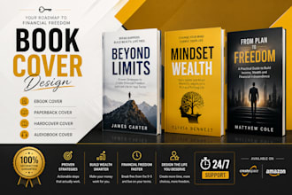 do book cover design, ebook cover, kdp book cover