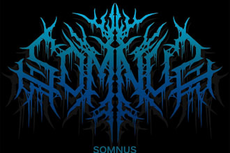 design extreme graffiti tag, nu metal, techno and trap metal band logo