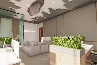 do intrior design in autocad,sketch up and  lumion