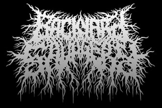 draw and design metal, death metal, slamming and brutal logo for you