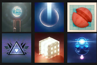 design abstract album cover art for your song