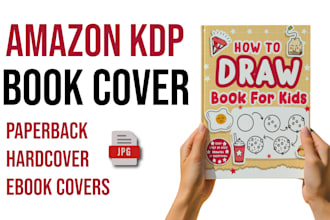 design KDP book cover designs and ebook cover