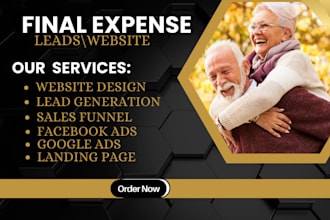 final expense leads burial insurance life insurance final expense website
