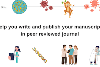 help you write and publish research article in a peer reviewed journal