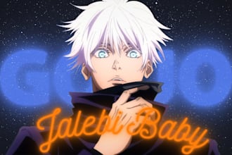 crate you a eyecatching youtube thumbnail for your anime videos