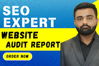 create an website SEO audit report and action plan
