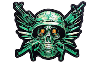 do modern military army tactical patch badge skull logo