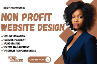 create crowdfunding, charity, nonprofit, donation, ngo, school, church website