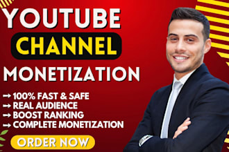 do organic video promotion to complete youtube channel monetization
