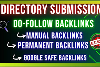 do 350 directory submission high quality SEO backlinks
