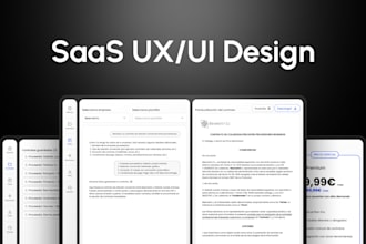 design ui ux for your saas