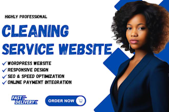 build cleaning website, house, office cleaning, booking koala website