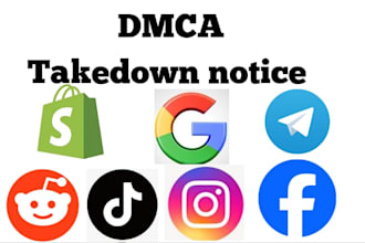 send dmca takedown notice to remove copyright infringement