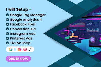 setup meta pixel conversion API and GTM for social commerce analytics
