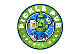 make modern popular new bar or pubs logo