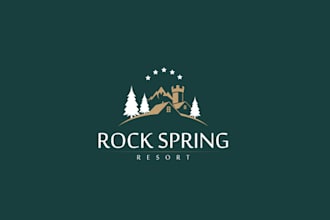 make intelligence rock spring resort logo