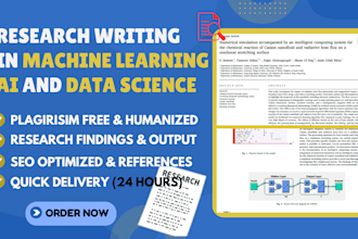 do research writing in ai, ml