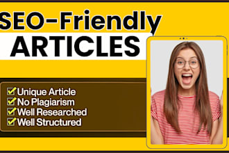 write 40 SEO friendly articles for fast google adsense approval