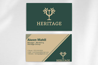 design an outstanding business card