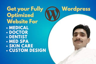 design doctor, dentist, skincare, med spa responsive website