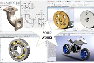 convert your 2d drawings into 3d model in solidworks, fusion 360, catia