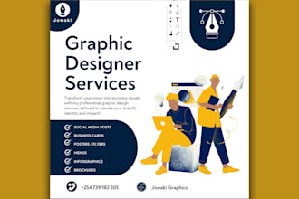 design promotional posters and flyers for you