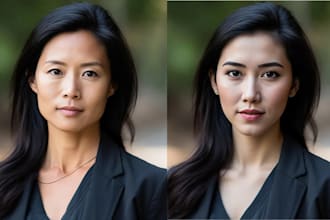 do realistic ai headshot generation, ai face swap