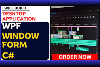 develop window form or wpf application in c sharp