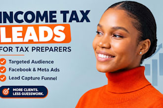 generate bookkeeping leads tax preparation leads tax leads tax website