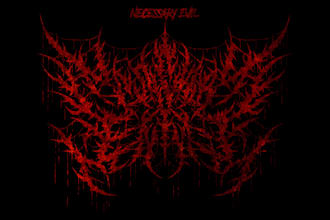create black metal logo bands