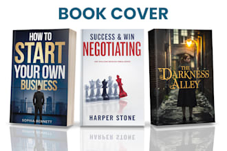 do book cover design, ebook cover design, KDP book cover
