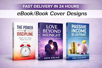 do book cover design, ebook cover design, KDP book cover
