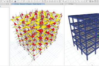 design steel and concrete structures by etabs and sap 2000