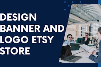 design banner and logo etsy store
