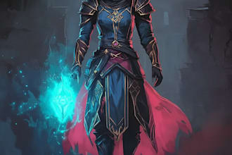 dnd character art and dnd character art