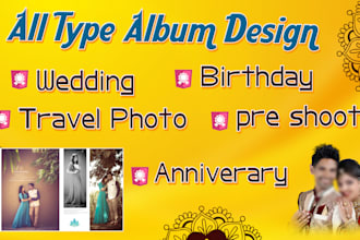 design unique photo book,wedding album ,travel photo book