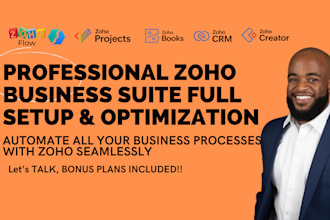 automate zoho CRM projects forms surveys social creator zoho desk salesforce app