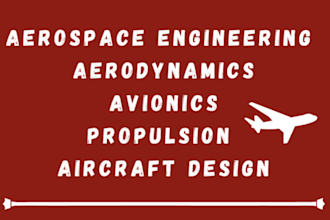 do aircraft design, vtol uav design, drone design and aerospace engineering work
